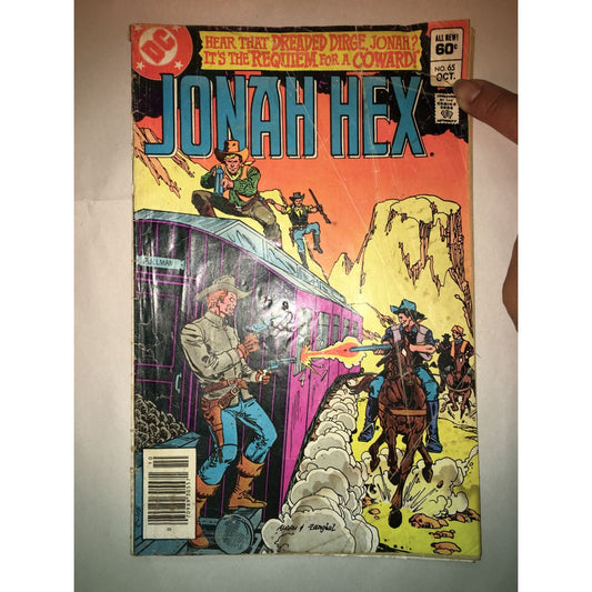 DC Comics Jonah Hex No. 65 October 1982 Vintage Comic Book