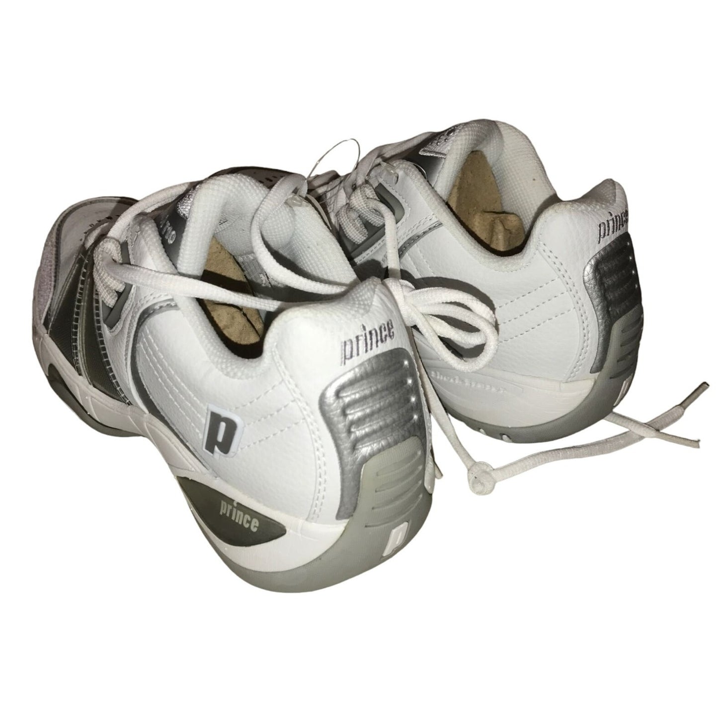 Prince T10 Women's White and Gray Tennis Shoes