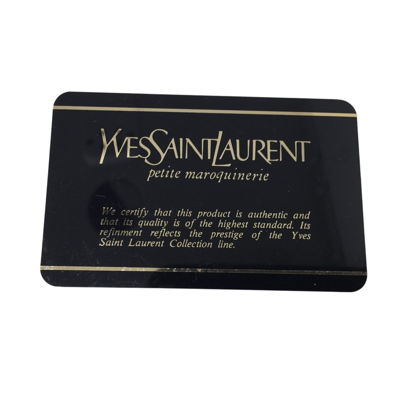 Yves Saint Laurent YSL Red Leather Bifold Wallet with Kisslock Coin Pouch