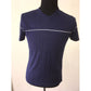 DKNY JEANS Mens Size Medium V Neck tee Shirt Navy Blue