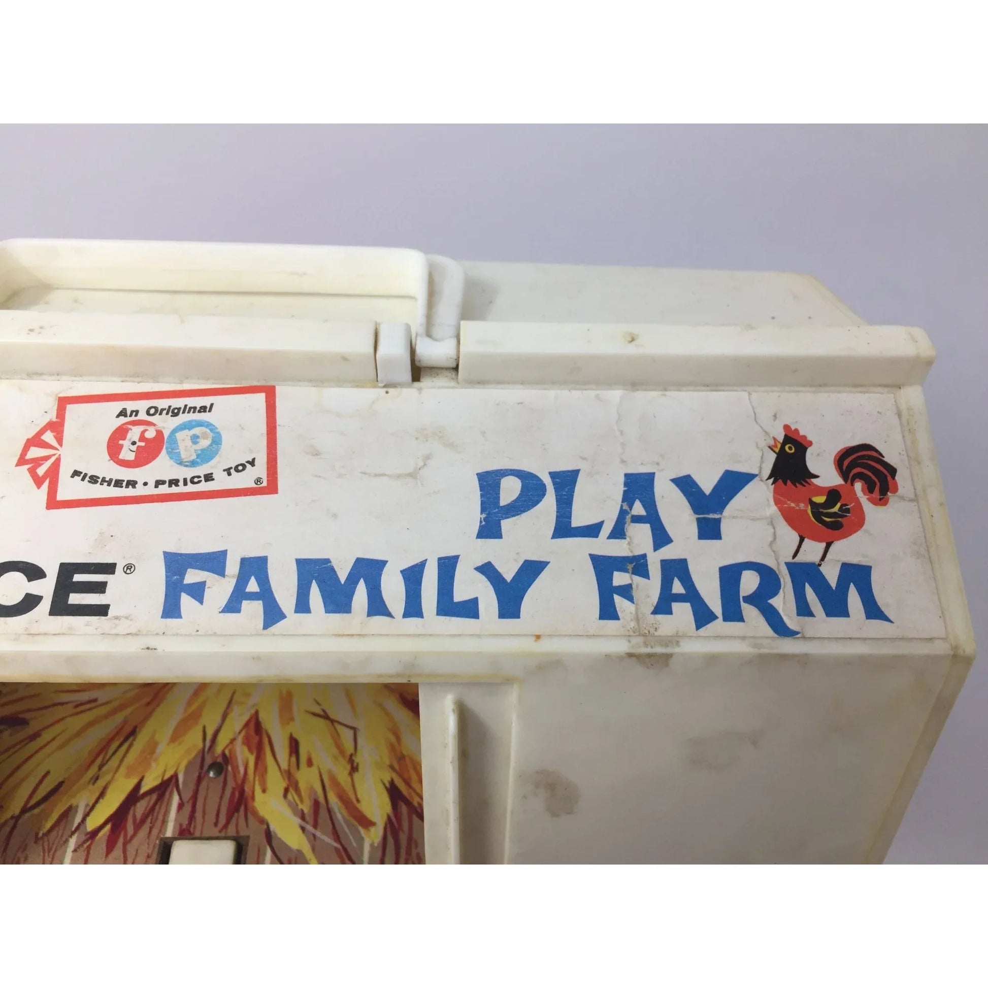 Vintage Fisher Price Play Family Farm- Broken Door/Needs to be Cleaned - A+ Stuff