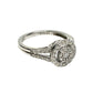 Brilliant 1/2 Ct Split Shank Lab Created Diamond Ring - Beautiful! - Size 6.75