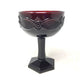 Vintage Avon 1876 Cape Cod Collection Ruby Red Glass Saucer Champagne / Tall Sherbet Goblet Avon  A+ Stuff Drinking, Dining & More