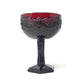 Vintage Avon 1876 Cape Cod Collection Ruby Red Glass Saucer Champagne / Tall Sherbet Goblet Avon  A+ Stuff Drinking, Dining & More