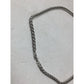 Unisex Silver Tone Chain Necklace
