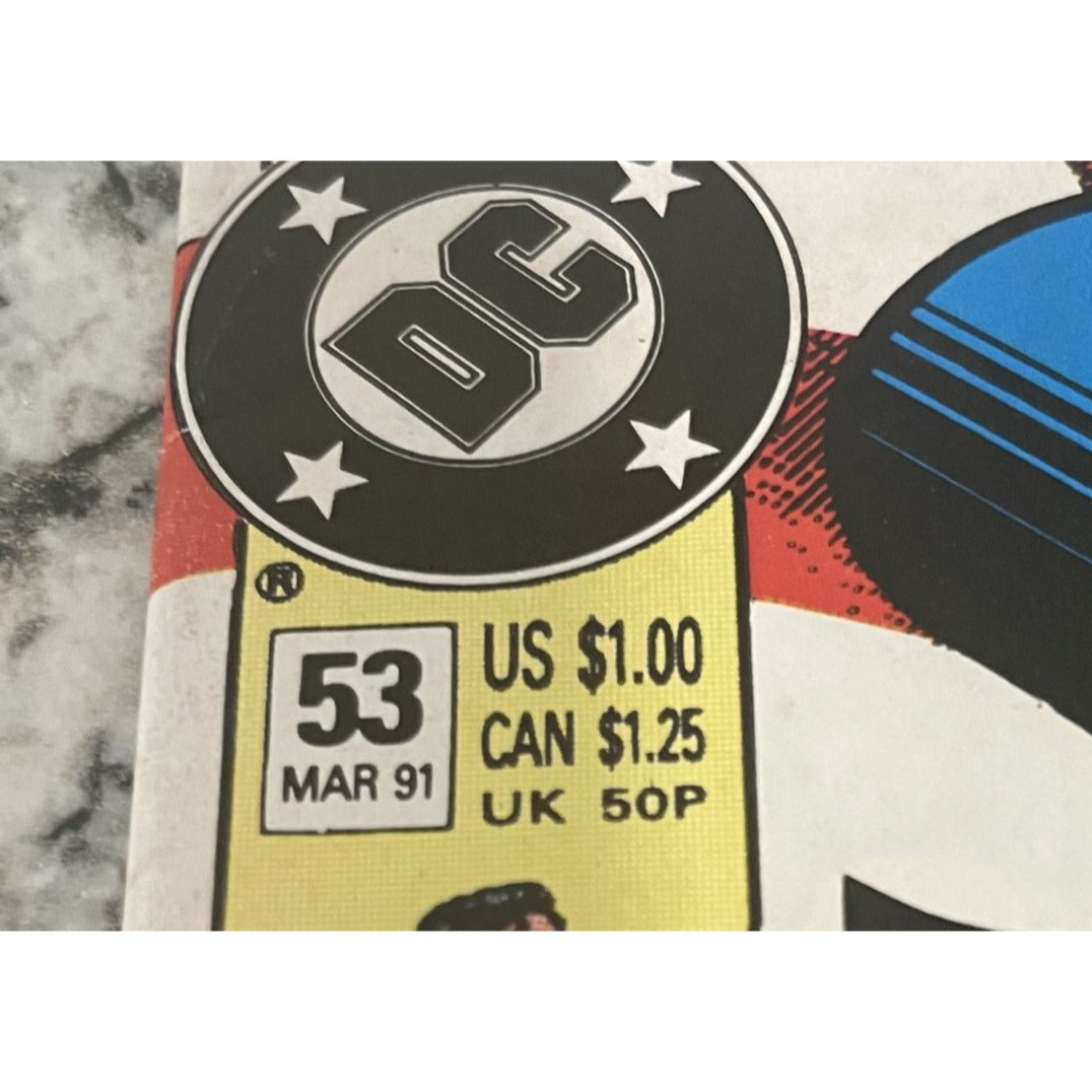 Vintage Collectible 1991 DC Comic Book ''SUPERMAN''