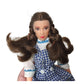 Vintage Collectible Wizard of Oz Dorothy Doll Wearing Braids, Plaid Dress and 1 Red Heel