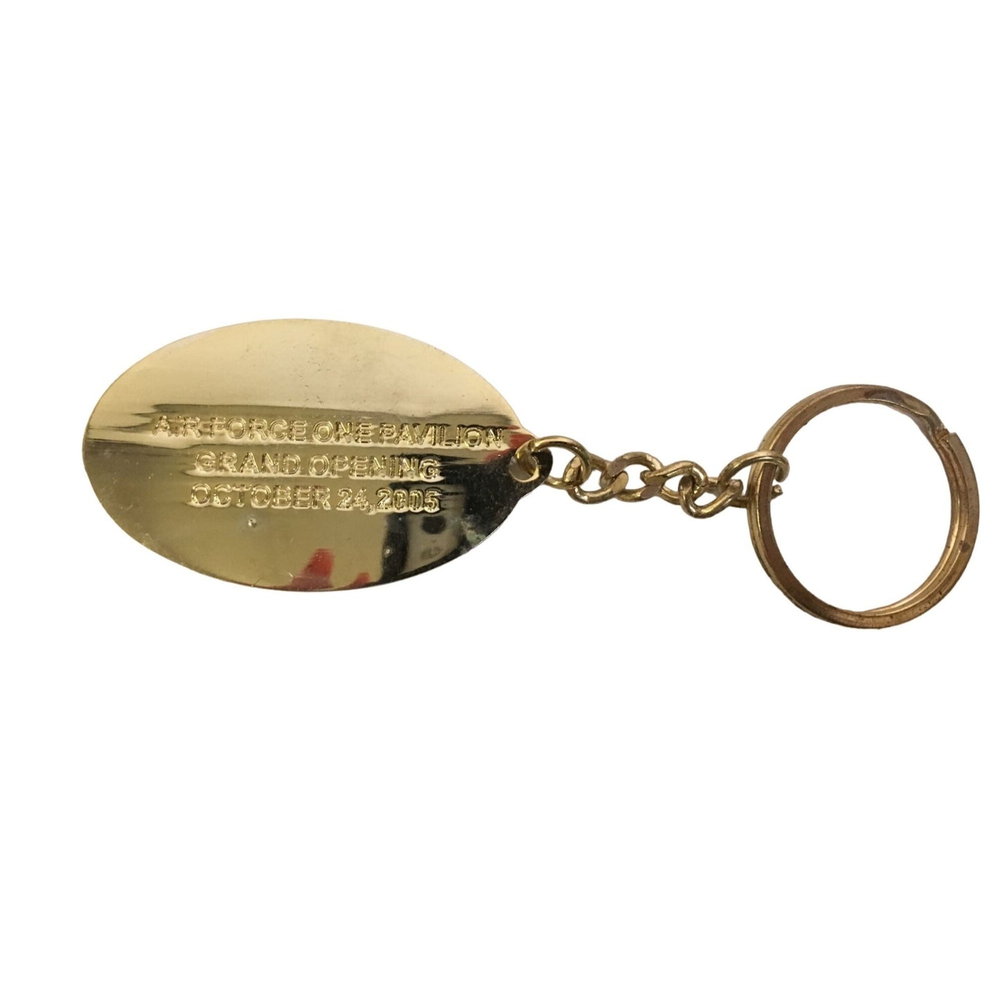 Air Force One Pavilion Grand Opening October 24, 2005 Key Chain/Key Ring