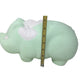 12" Mint Green Piggy Bank- Partially painted - Fun Project - Paint to Suit!