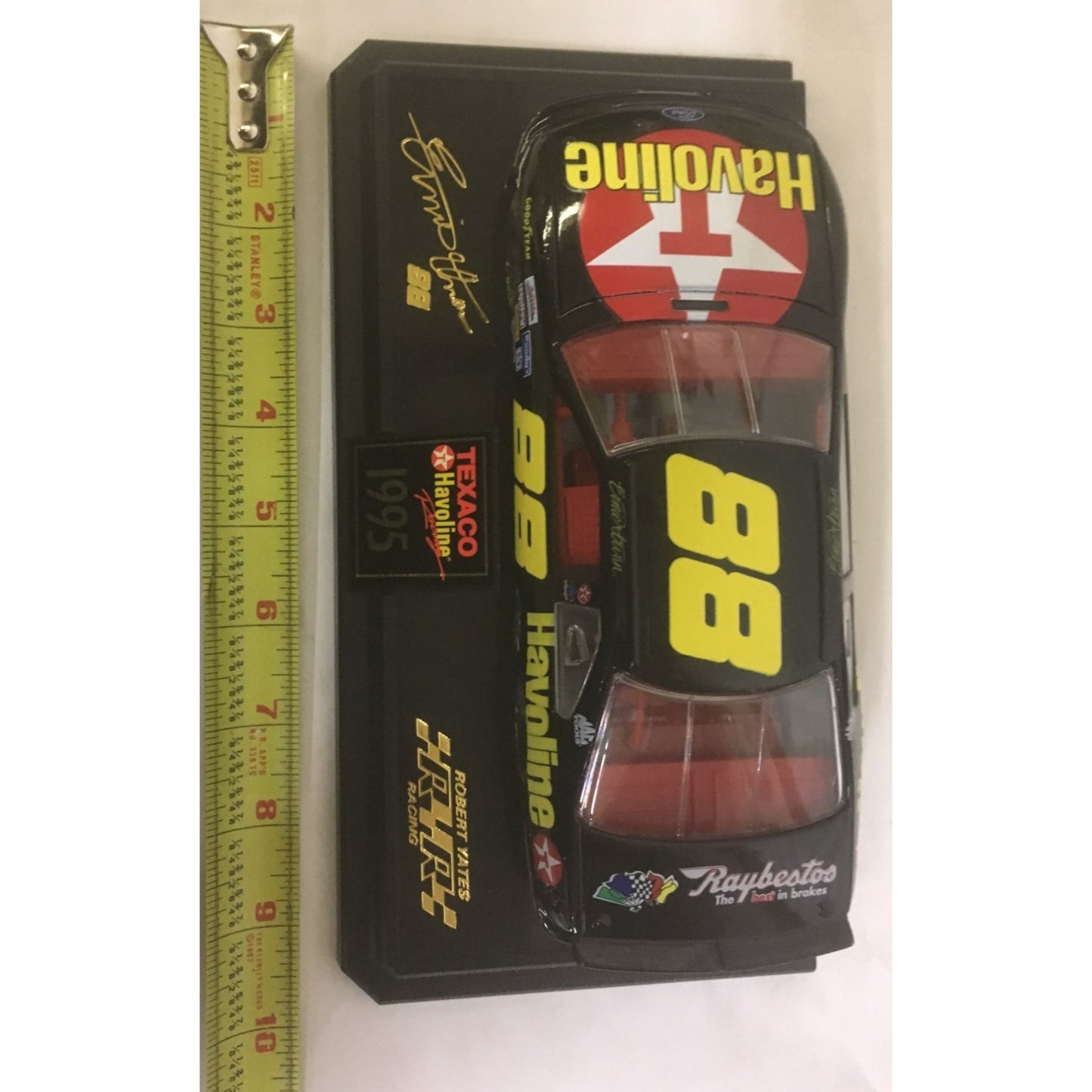 Ernie Irvan Diecast Race Car Bank 1995 Collector Series Limited Edition Adult Collectable