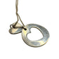 Tiffany & Co. 2 Heart Necklace - Stencil Heart Pendant with Cutout Heart