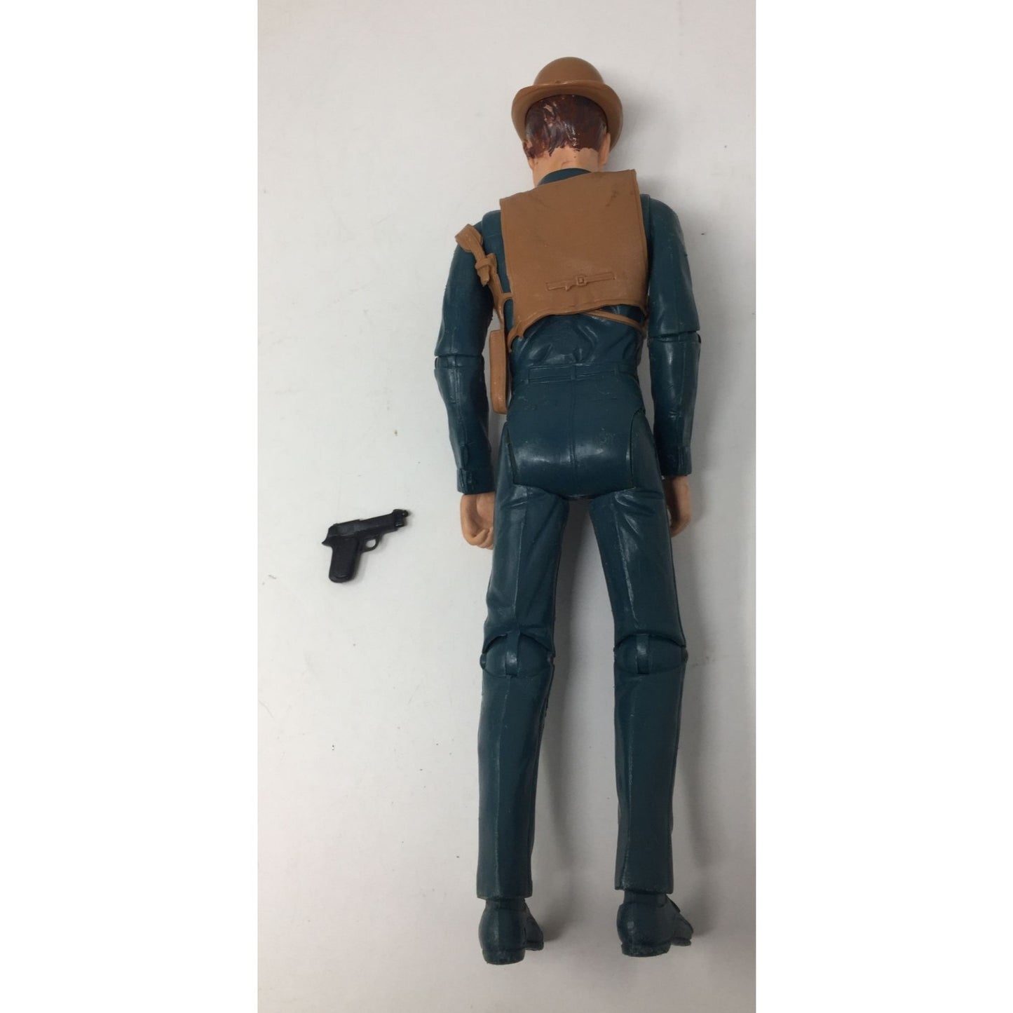 Vintage Mike Hazard Double Agent Doll/Action Figure with Vest & Hat