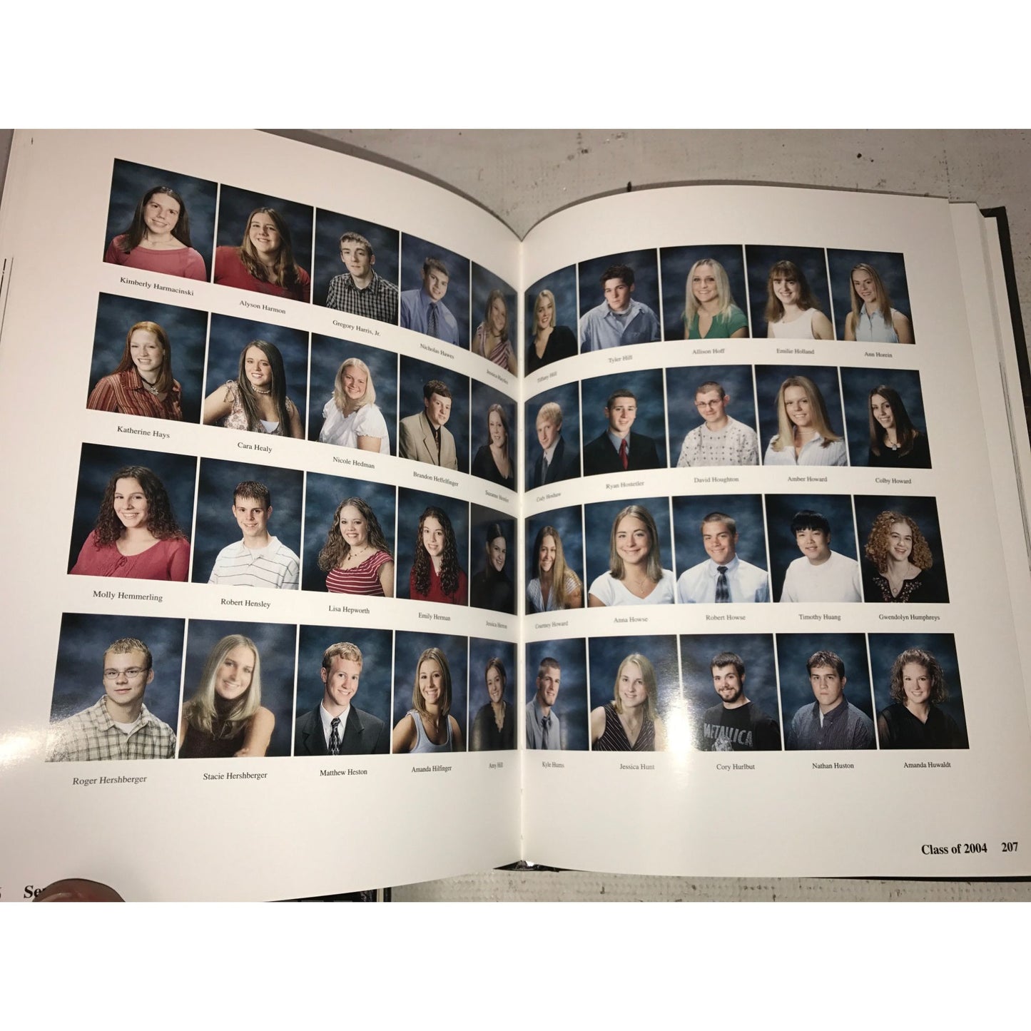 Penn High School Hardcover Yearbook Year of 2004 Vol. 44 "Bittersweet"