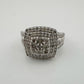 Beautiful 1.00 Carat Natural Cushion Cut Diamond Ring Size 6.25