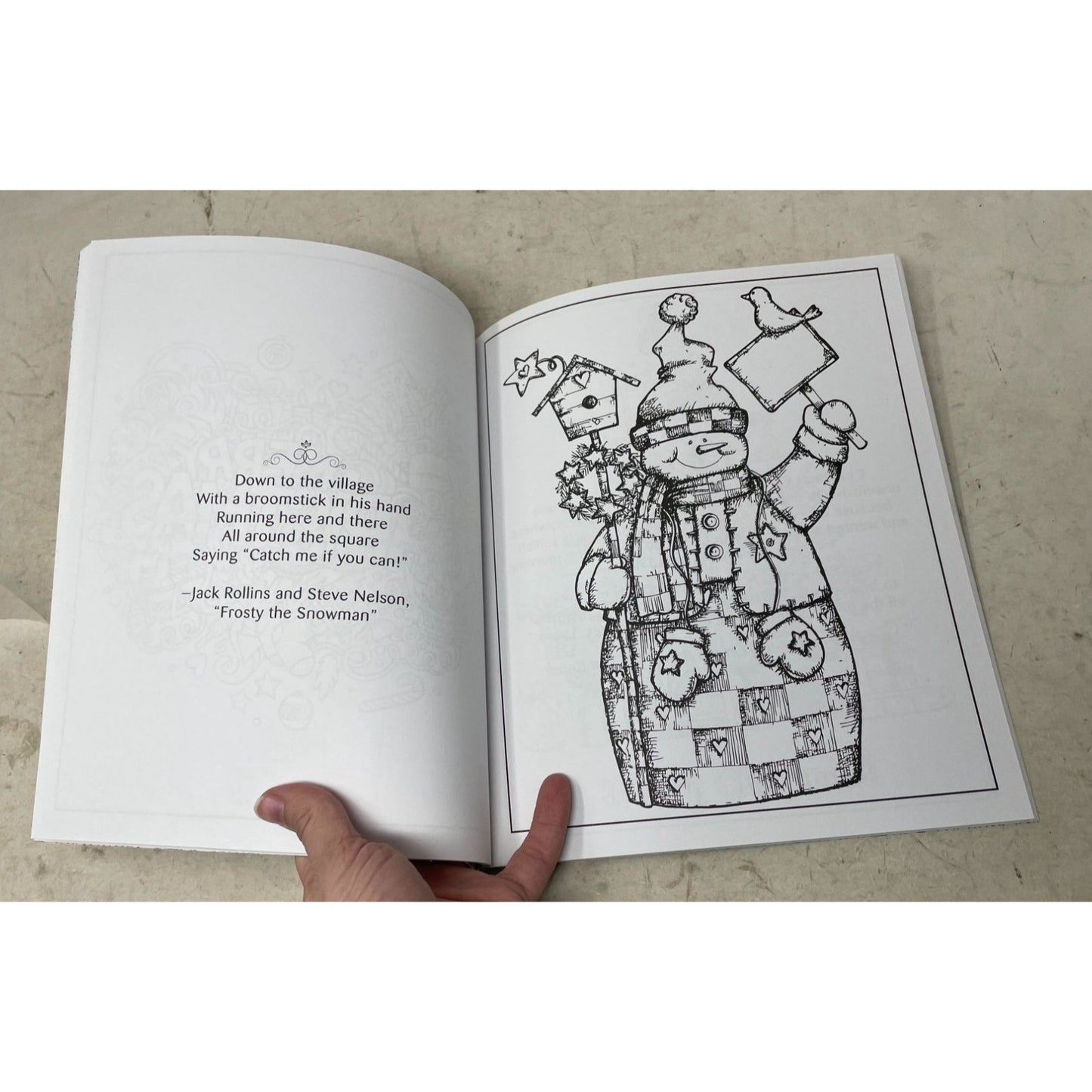 Creative Expression Vol. 1 Christmas Special Splash of Color Coloring Book