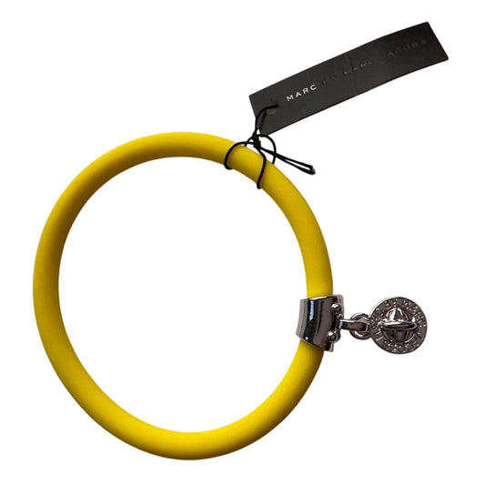 Marc by Marc Jacobs Safety Yellow Bangle Charm Bracelet NWT