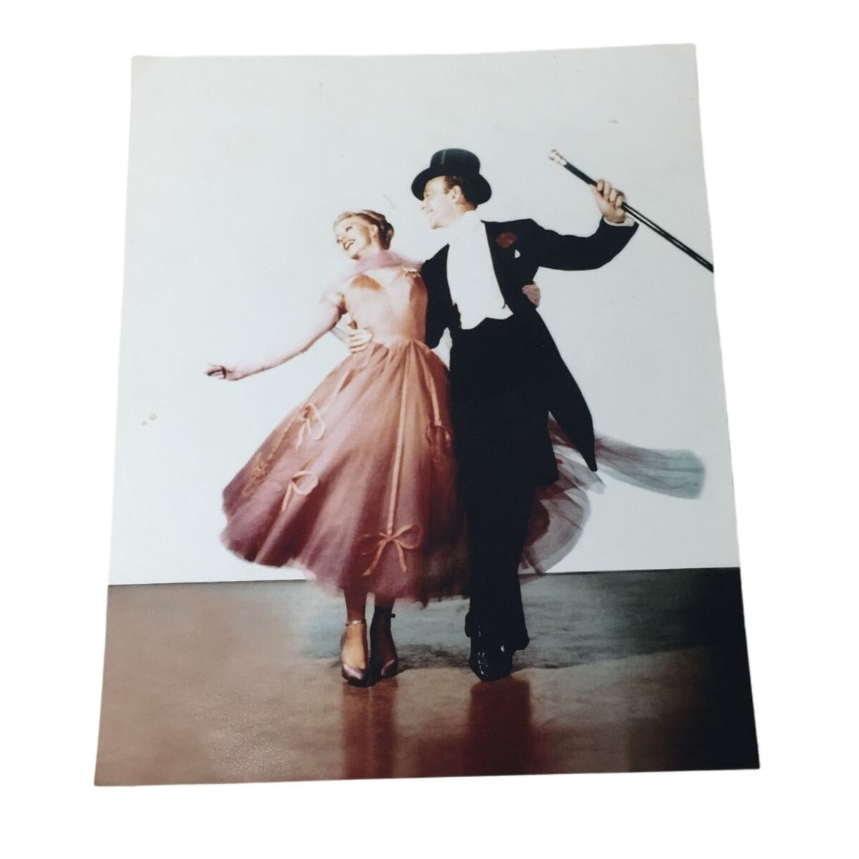 Ginger Rogers and Fred Astaire Ballroom Dancing Color Photo- 10x5 inches