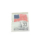 Vintage US 22 Capitol Hill Postage Stamp with American Flag