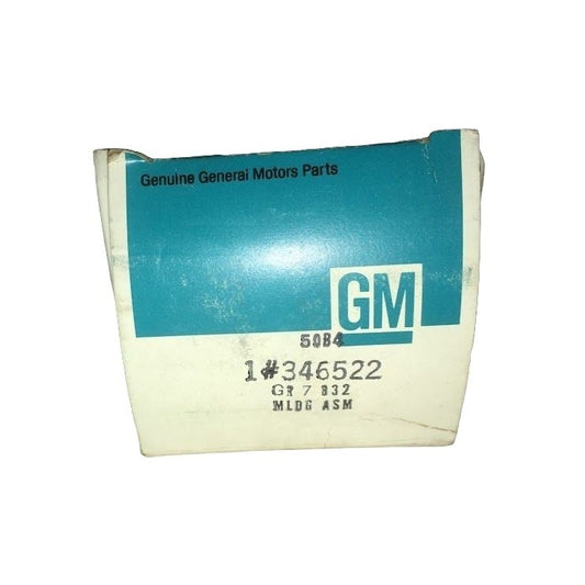 Genuine GM Part MOLDING ASSEMBLY No. 346522 OEM General Motors replacement Part