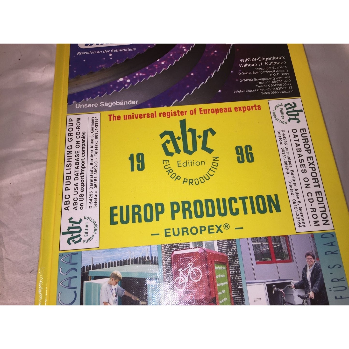 Vintage 1986 ABC Edition Europ Production- Europex Hardcover Book