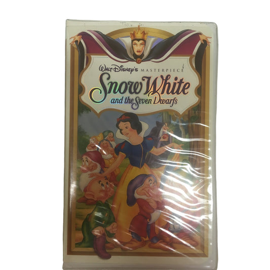 Walt Disney's Masterpiece Snow White and the Seven Dwarfs VHS Tape