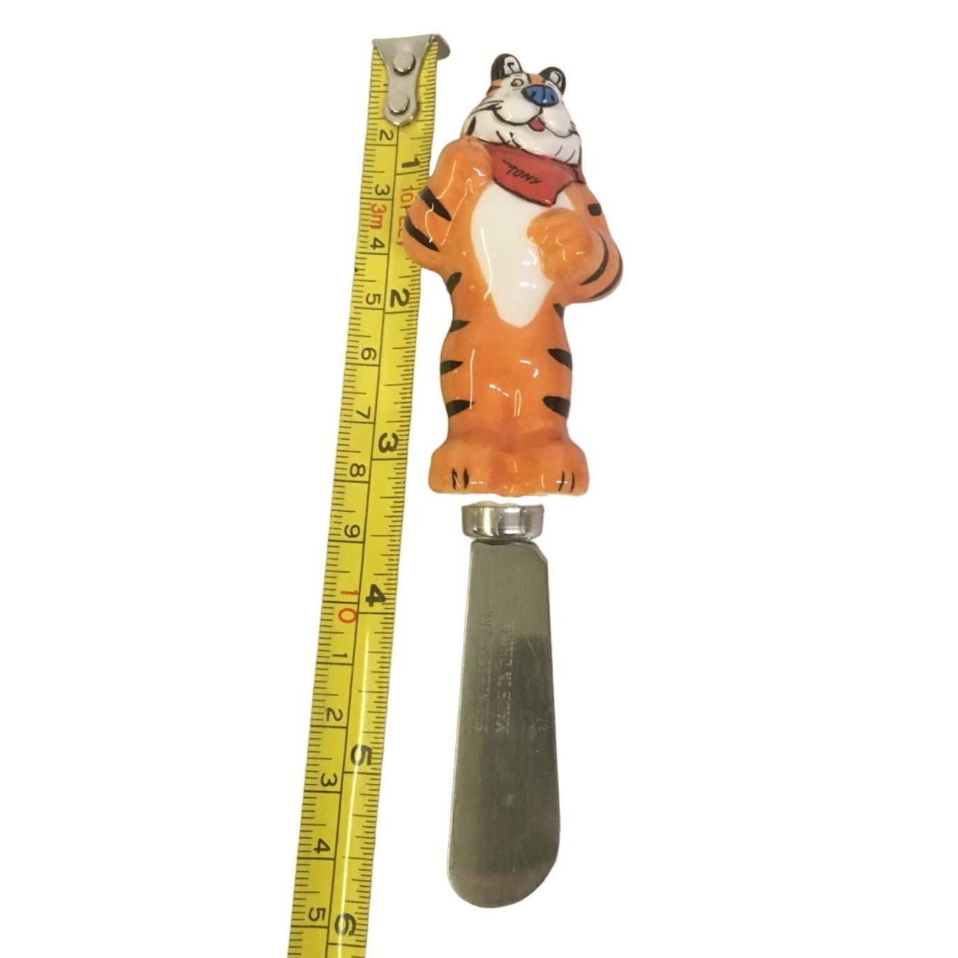 Kellogg's Ceramic Plate & Keebler Elf &Tony the Tiger Cheese Knives Collector Set