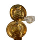 CHANEL Gold Plate and Faux Pearl Clip On Earrings