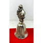 Making Spirits Bright - 1996 Christmas Bell - Silver Santa Claus Bell in Red Satin Lined Box - Holiday Decor Collectible A+ Stuff  A+ Stuff