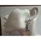 5 Pairs of Women's Dangle Earrings (Gray, Red, Orange, Purple) - A+ Stuff - earrings - A+ Stuff