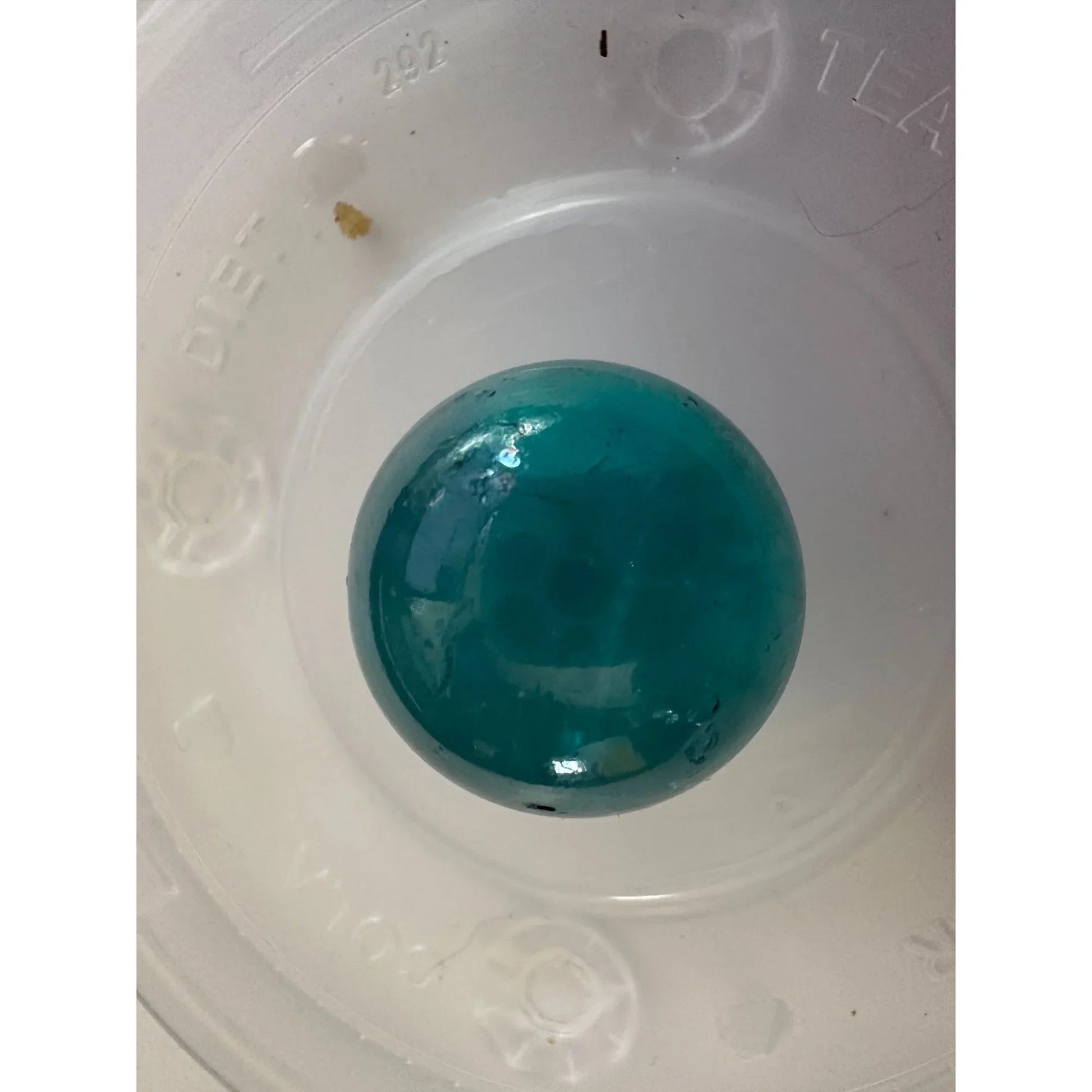 5 Vintage Blue Shiny Large Glass Shooter Marbles - A+ Stuff - Collectibles - A+ Stuff
