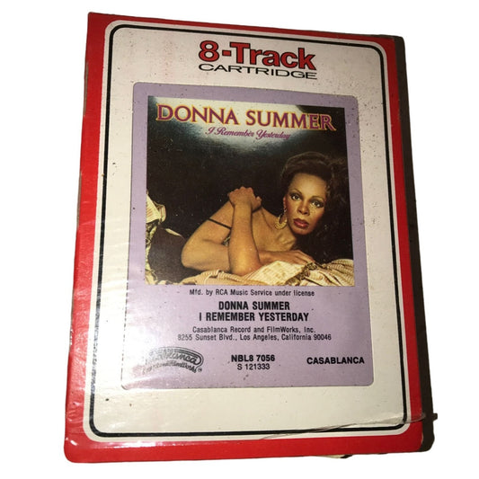 Donna Summer - I Remember Yesterday - 8 Track Cassette