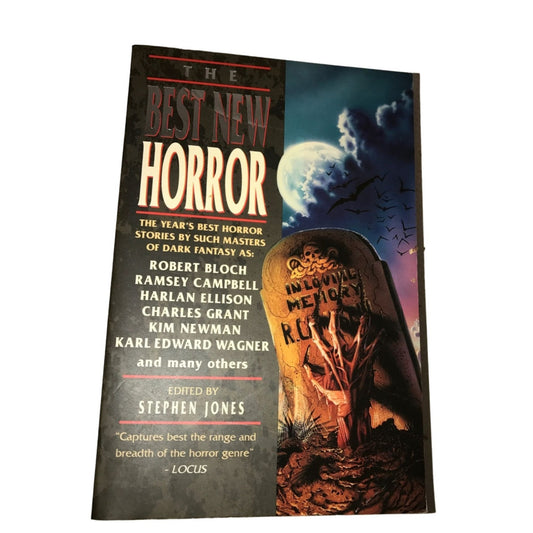 The Best New Horror - Compilation of horror stories - by Stephen Jones book