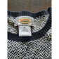 Talbots Size Small Cardigan Sweater Grey/Black with Buttons