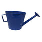 Vintage Blue Watering Can with Handle - about 8.5'' tall and 10'' wide