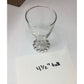 Vintage Anchor Hocking Clear Glass Juice/Liquor Footed Glass