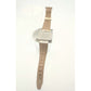 GaGa MILANO NAPOLEONE Men's Wrist watch - White Band -Stand Out Bold Face - Great Find!