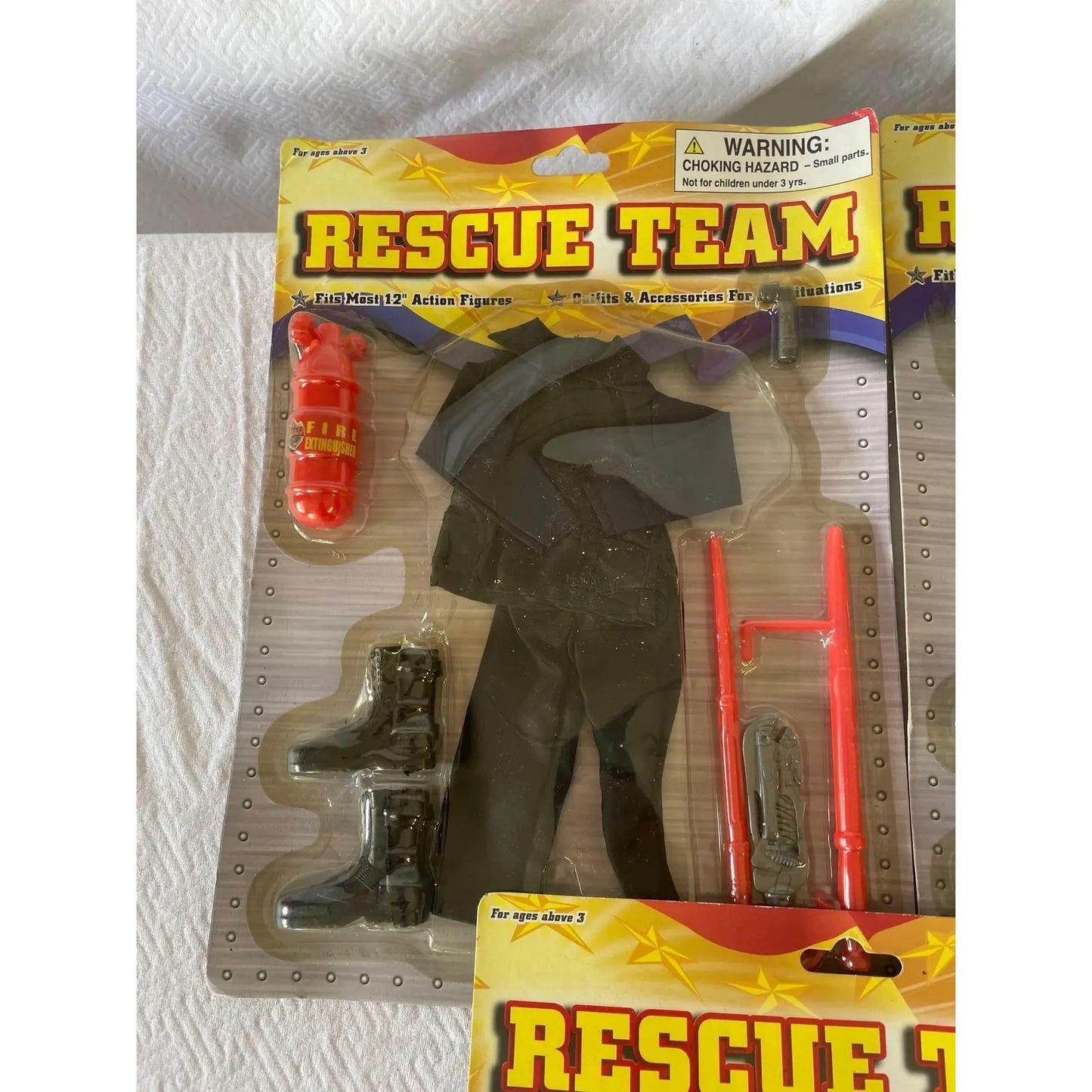 New Rescue Team ''Outfits & Accessories For All Situations'' for Action Figures (3)