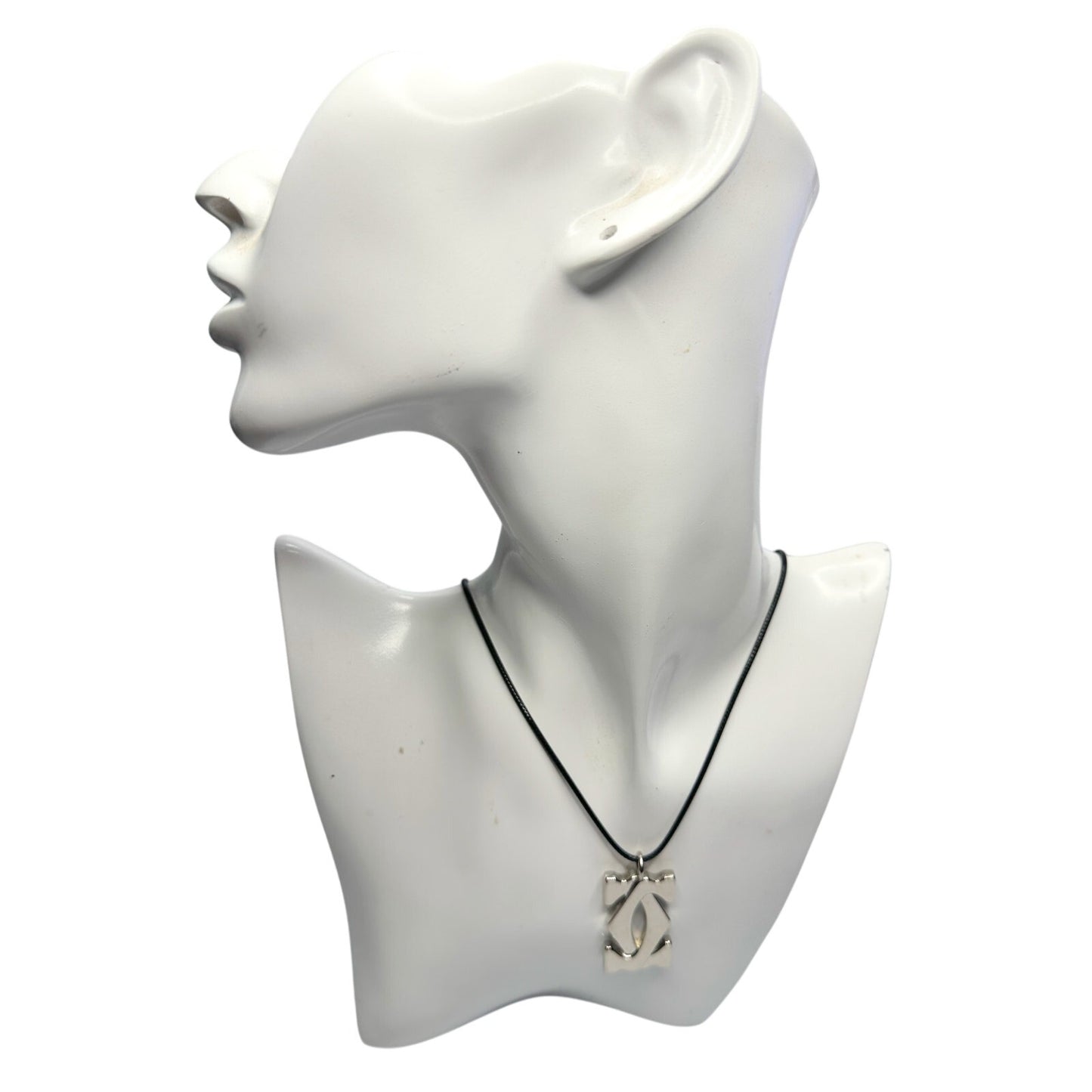 Cartier 2C Logo Pendant  (aka C De Cartier Necklace Top)
