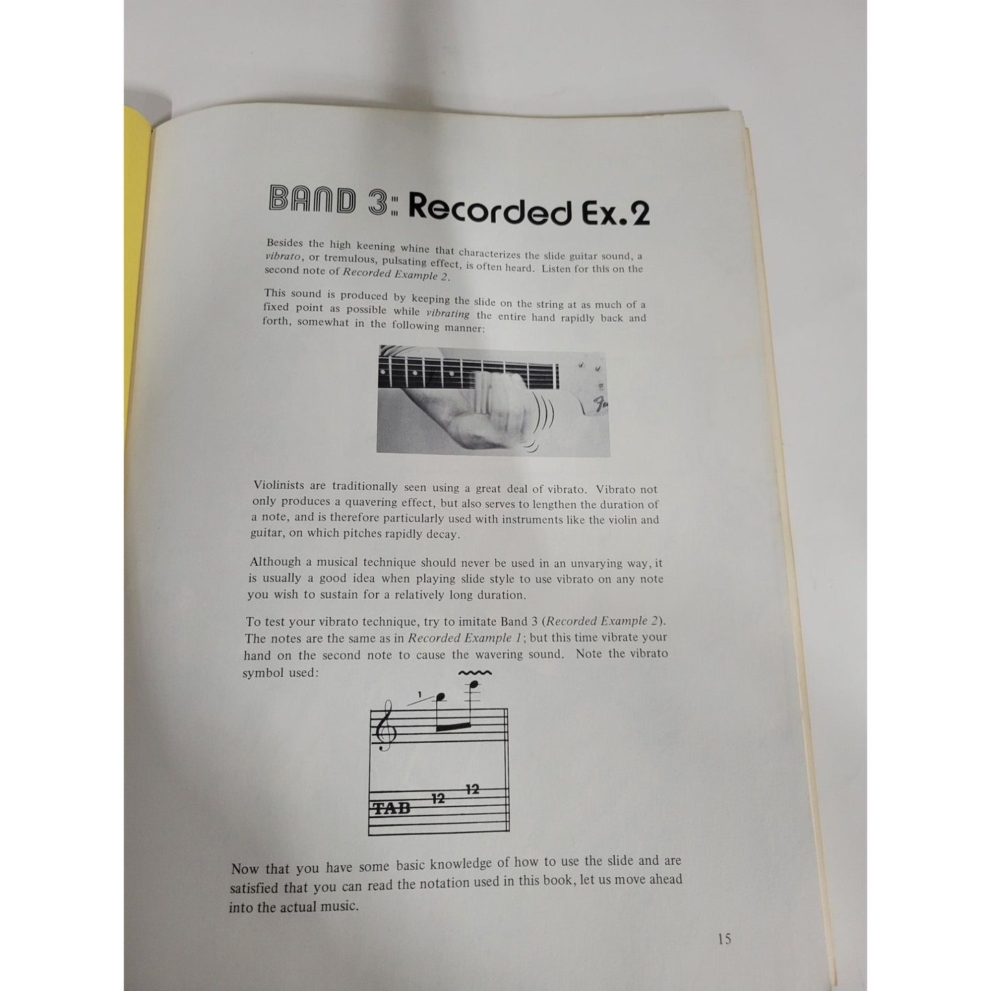 Slide guitar: A Book/Record Guide with Demonstration Record Inside