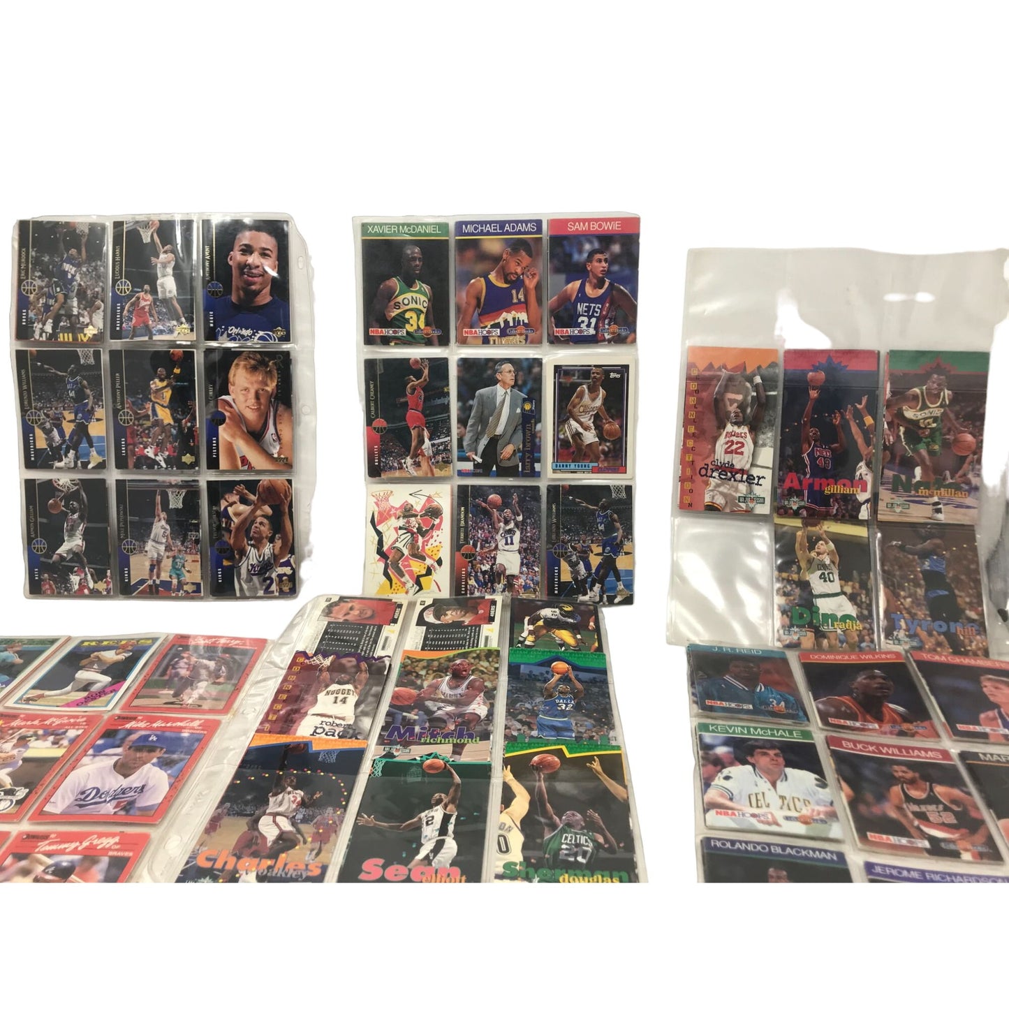 Large Miscellaneous Lot of Basketball Collectible Cards (45)