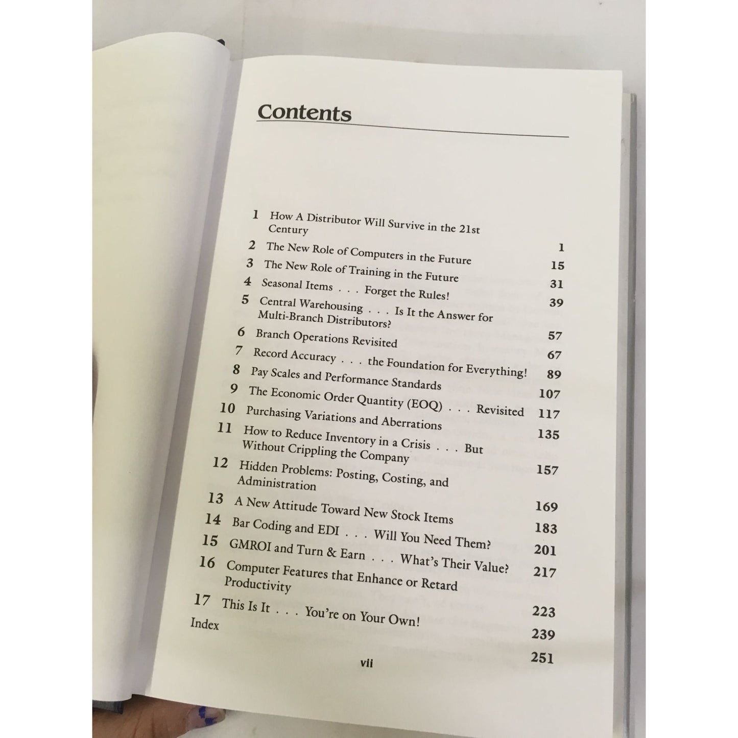 Distributor Survival in the 21st Century Book by Gordon Graham