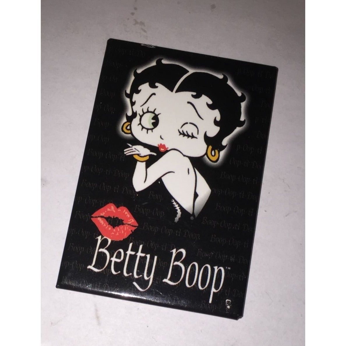 Vintage Betty Boop Rectangular Refrigerator Magnet