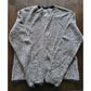 Talbots Size Small Cardigan Sweater Grey/Black with Buttons