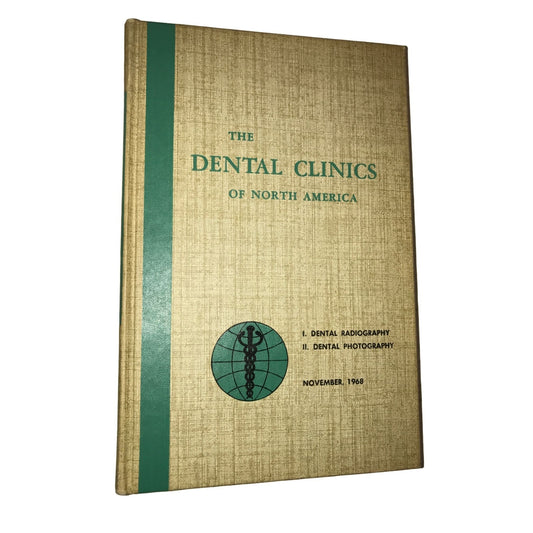 The Dental Clinics of North America Vintage 1968 Hardcover book