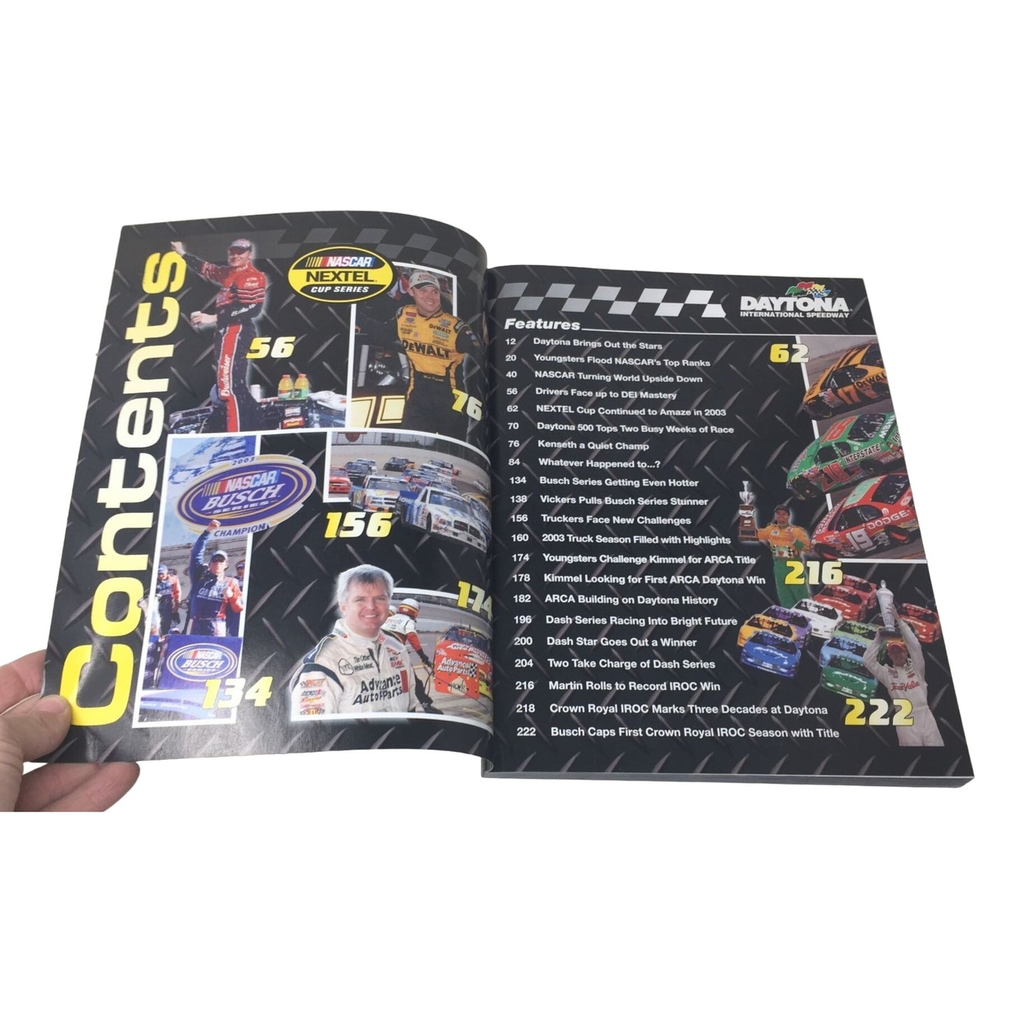 NASCAR Feb 2004 DAYTONA 500 Daytona Motor Speedway Program