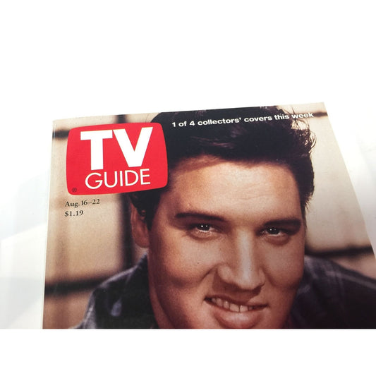 Vintage TV Guide Elvis Forever! Aug 16-22, 1997