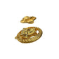 Gianni Versace Medusa Gold Plated Clip-On Earrings