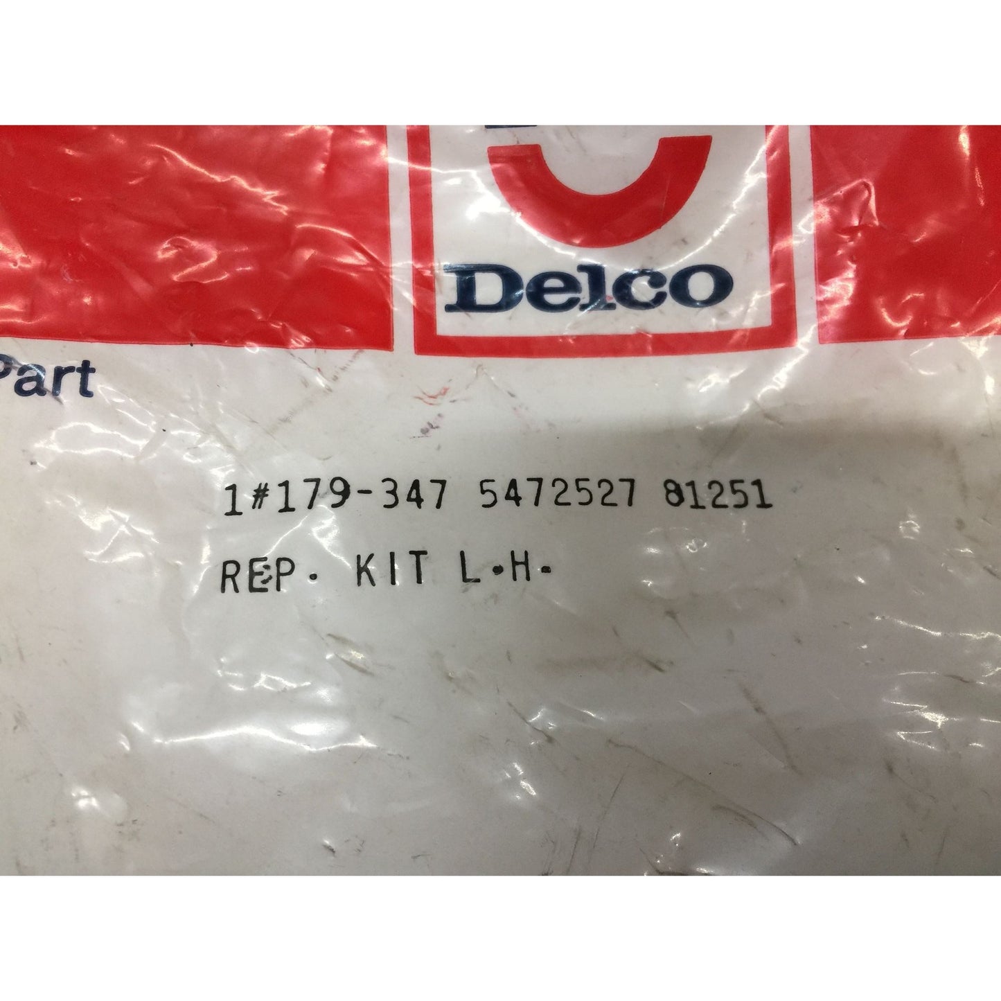 Genuine GM Part - No 5472527 - Repair Kit LH -  new in package - vintage discontinued General Motors Part - Delco