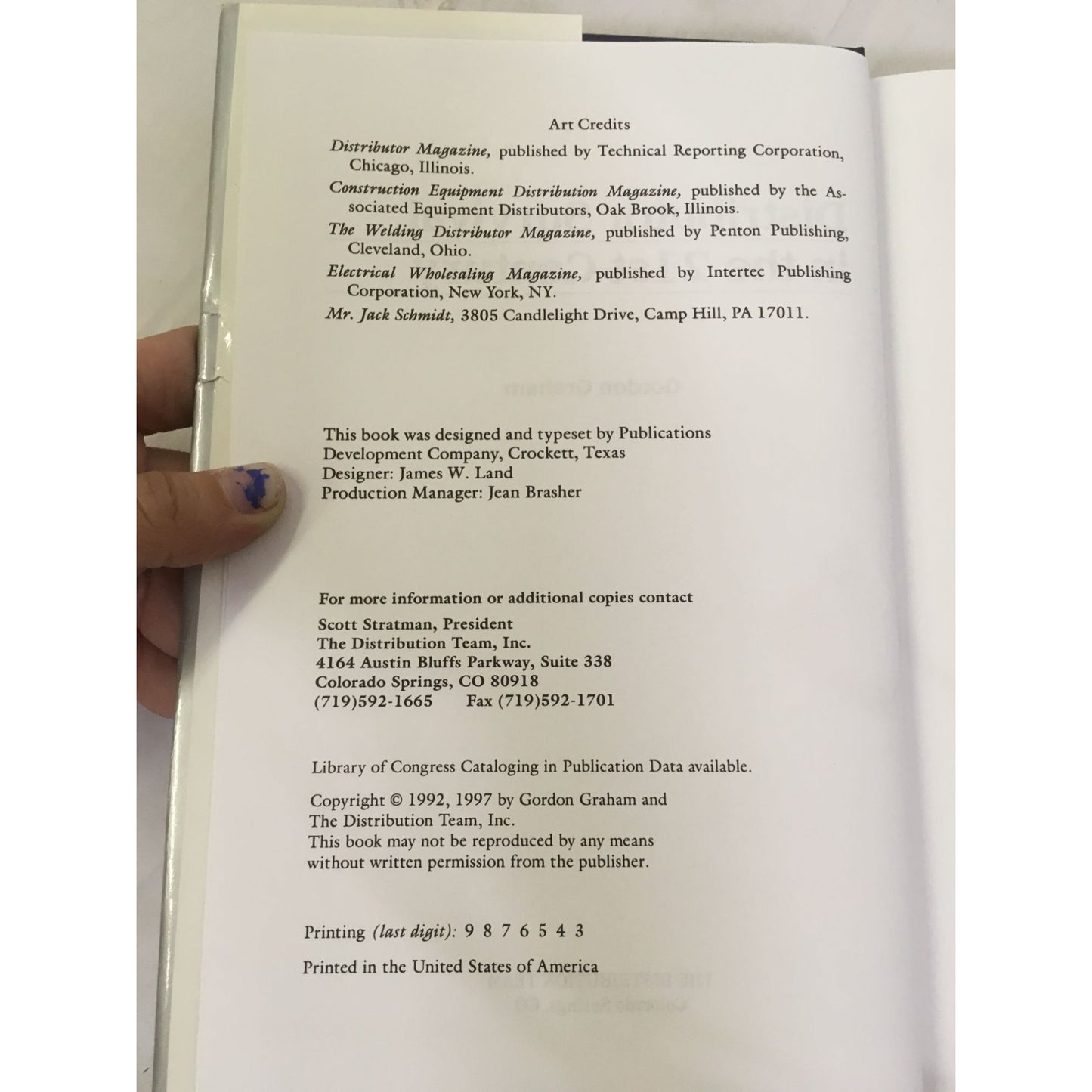 Distributor Survival in the 21st Century Book by Gordon Graham