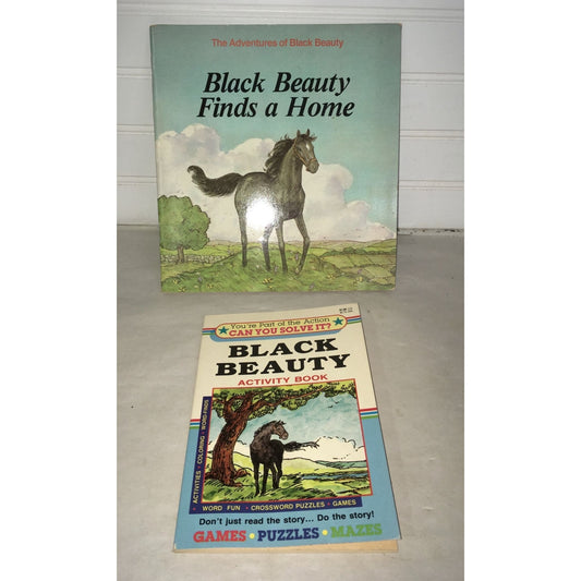 The Adventures of Black Beauty- Black Beauty Finds A Home Book & Black Beauty Activity Book